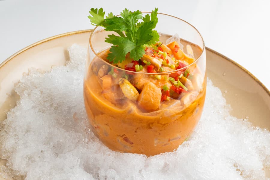 Seabass cocktail ají chombo